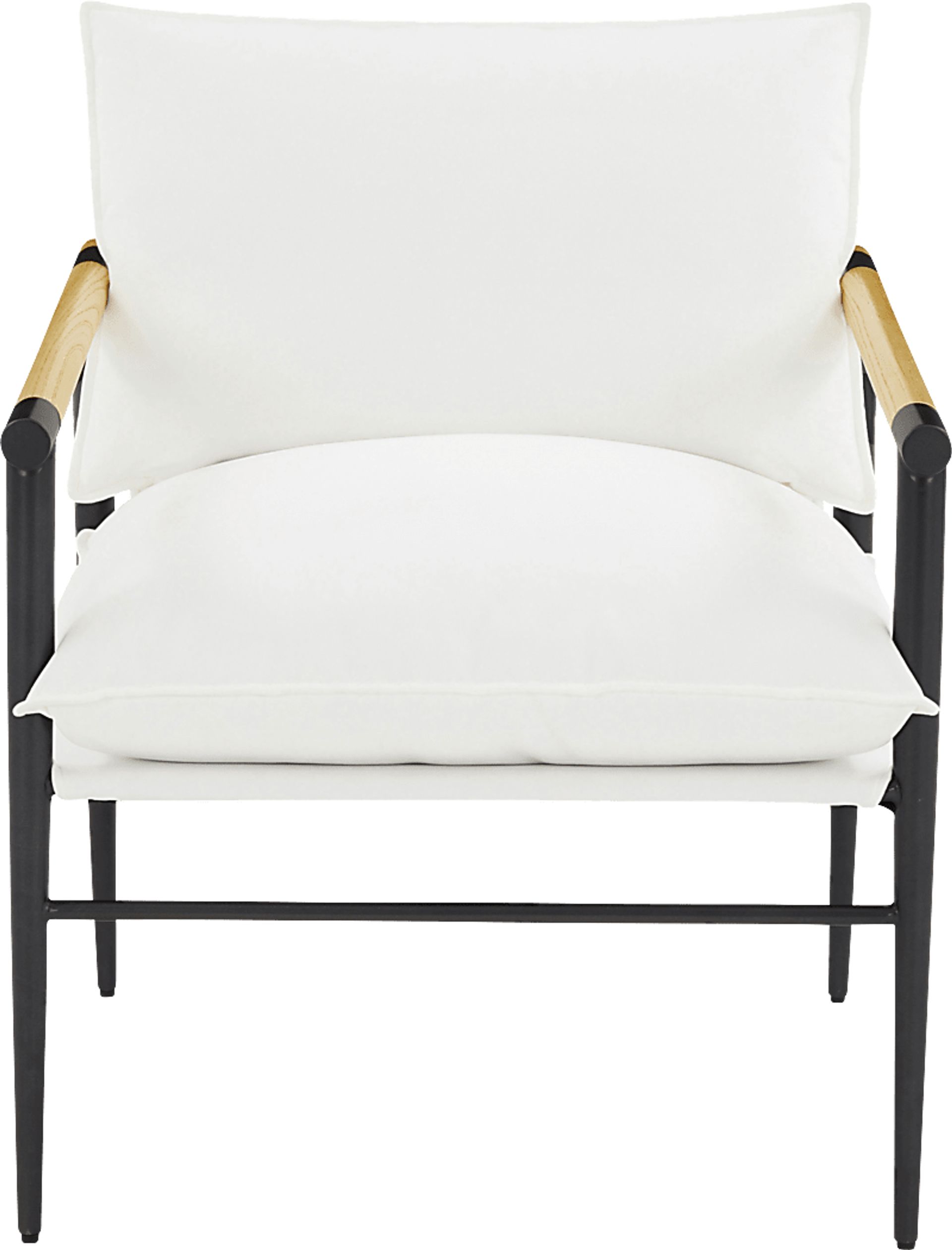 Houchin White Accent Chair - Image 3