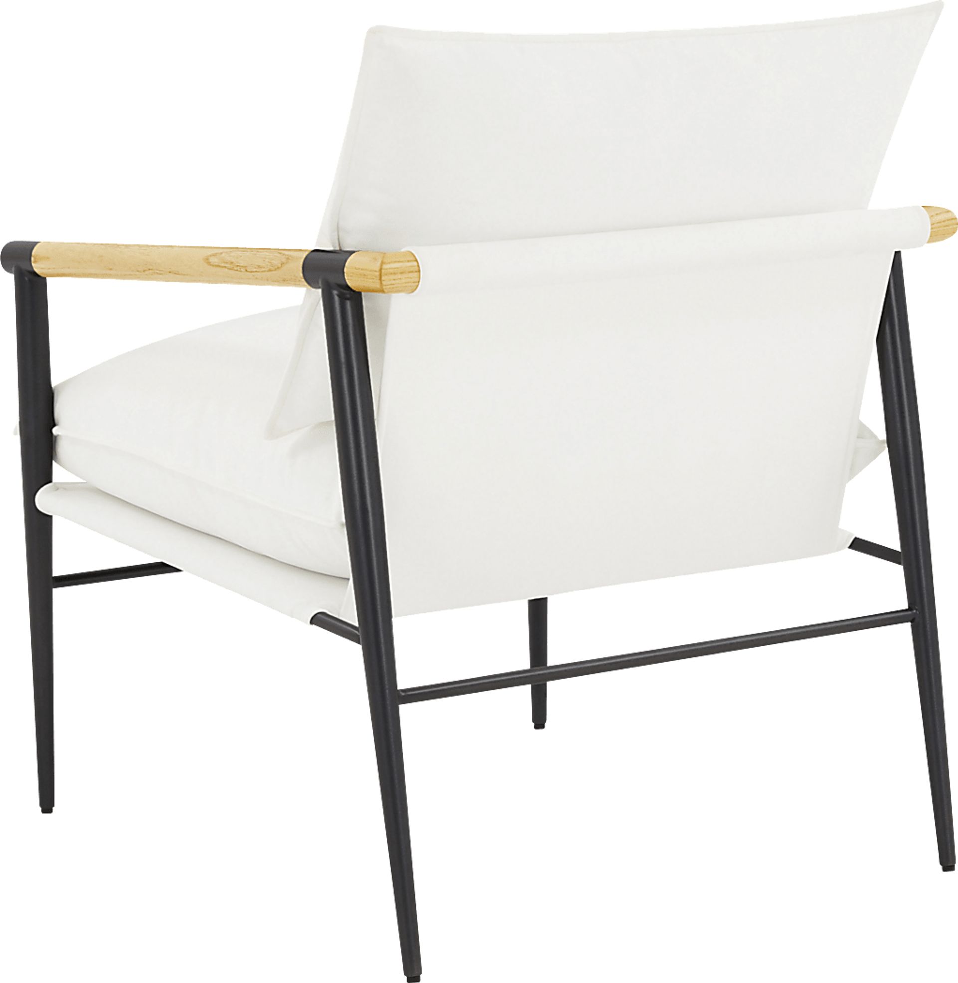 Houchin White Accent Chair - Image 4