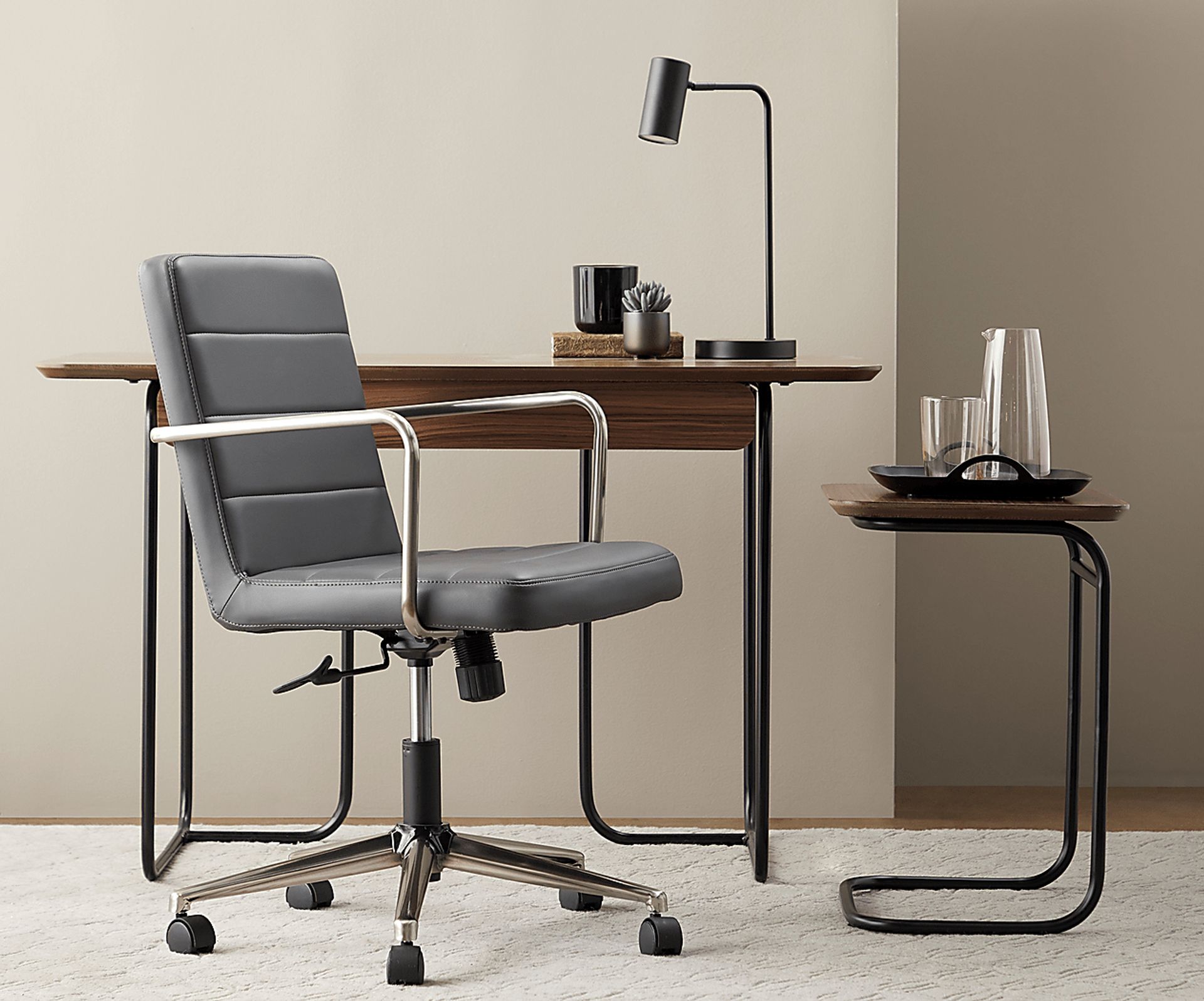Houkom Gray Office Chair - Image 2