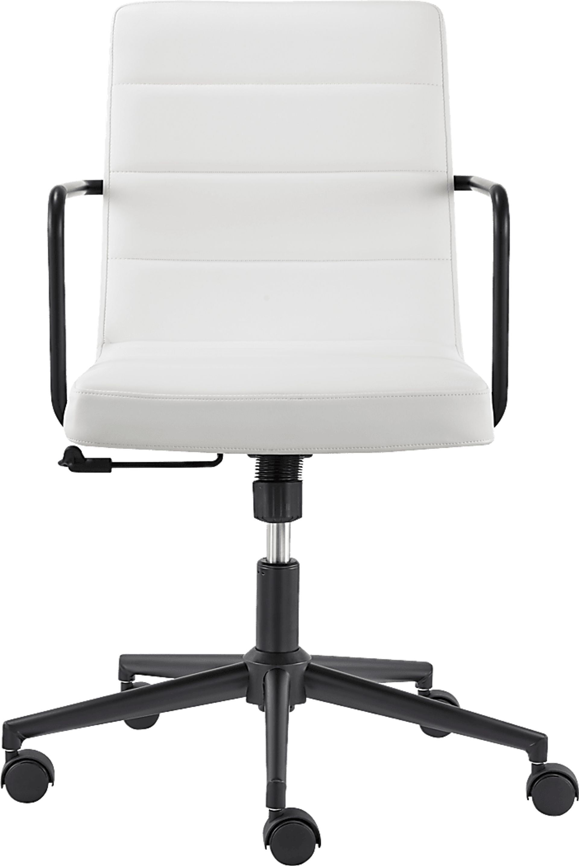 Houkom White Office Chair - Image 2