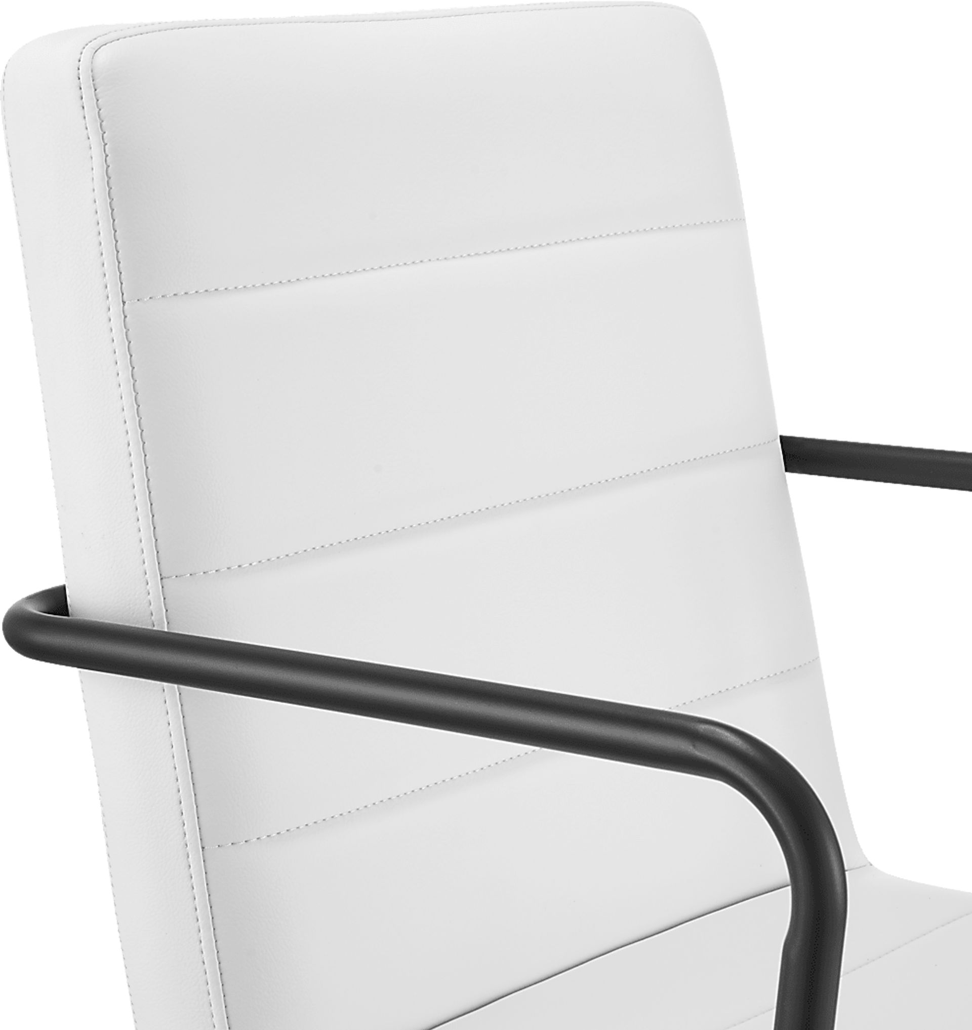 Houkom White Office Chair - Image 7