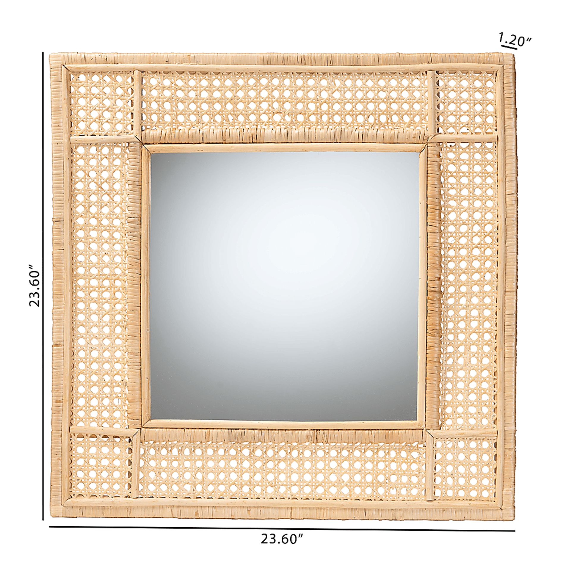 Houndsfield Natural Mirror - Image 4