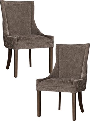 Houndsun Gray Dining Chair, Set of 2
