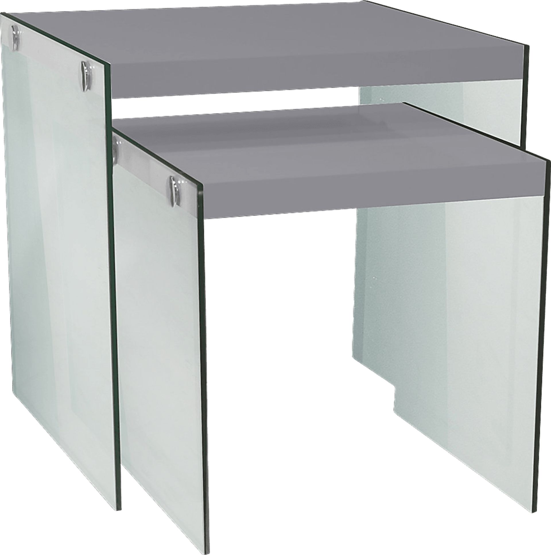 Housely Gray Nesting Tables - Image 1