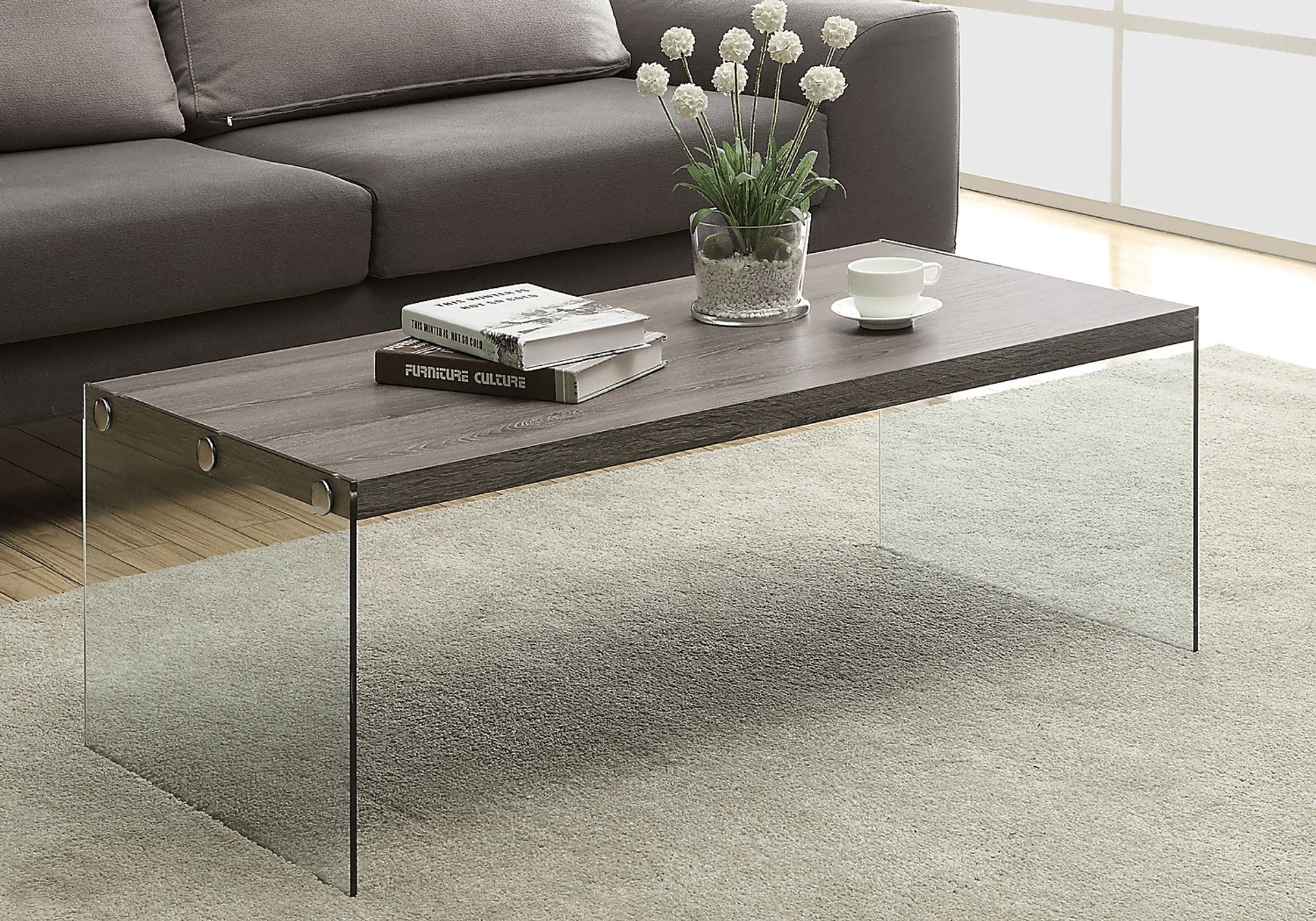 Housely Taupe Cocktail Table - Image 2