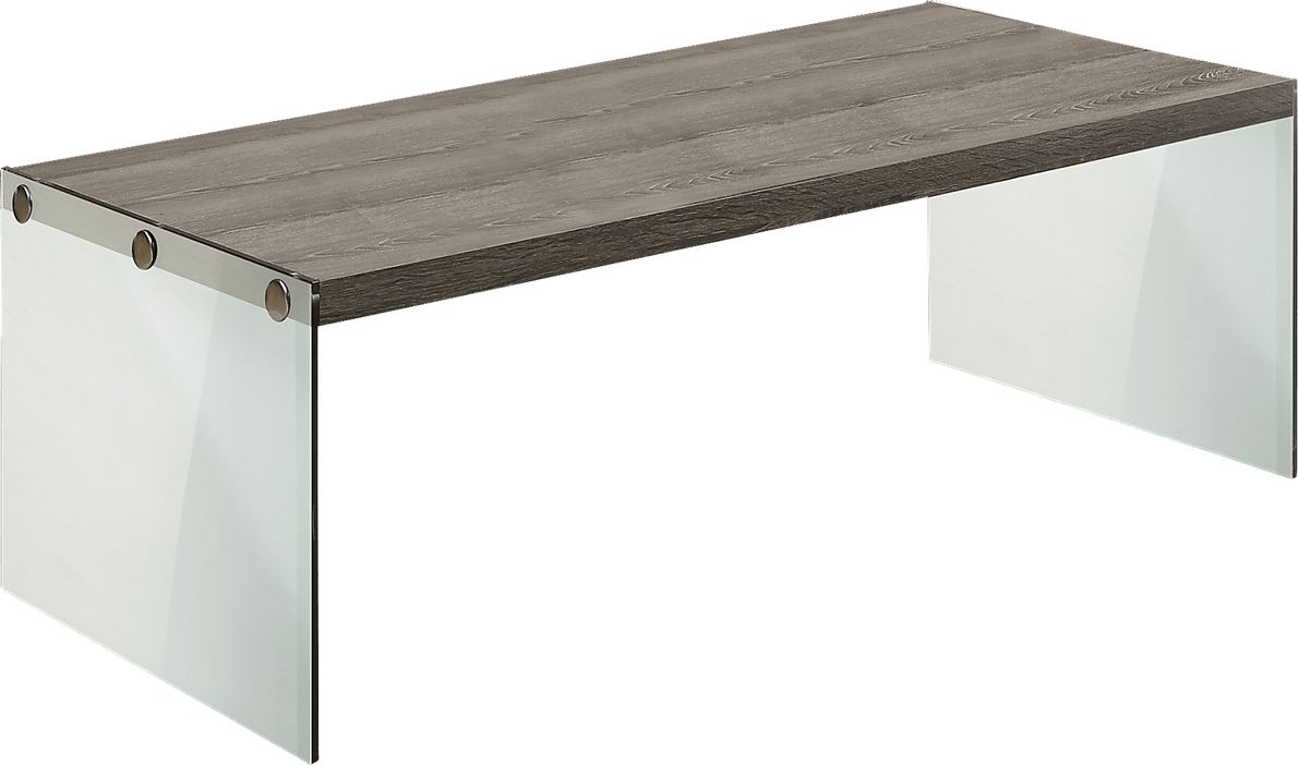 Housely Taupe Cocktail Table