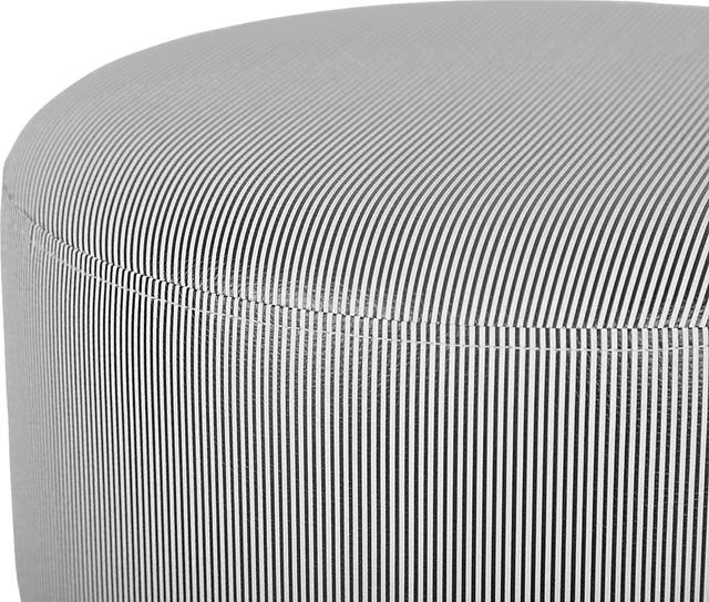 Housley Black Ottoman - Thumbnail - Image 4