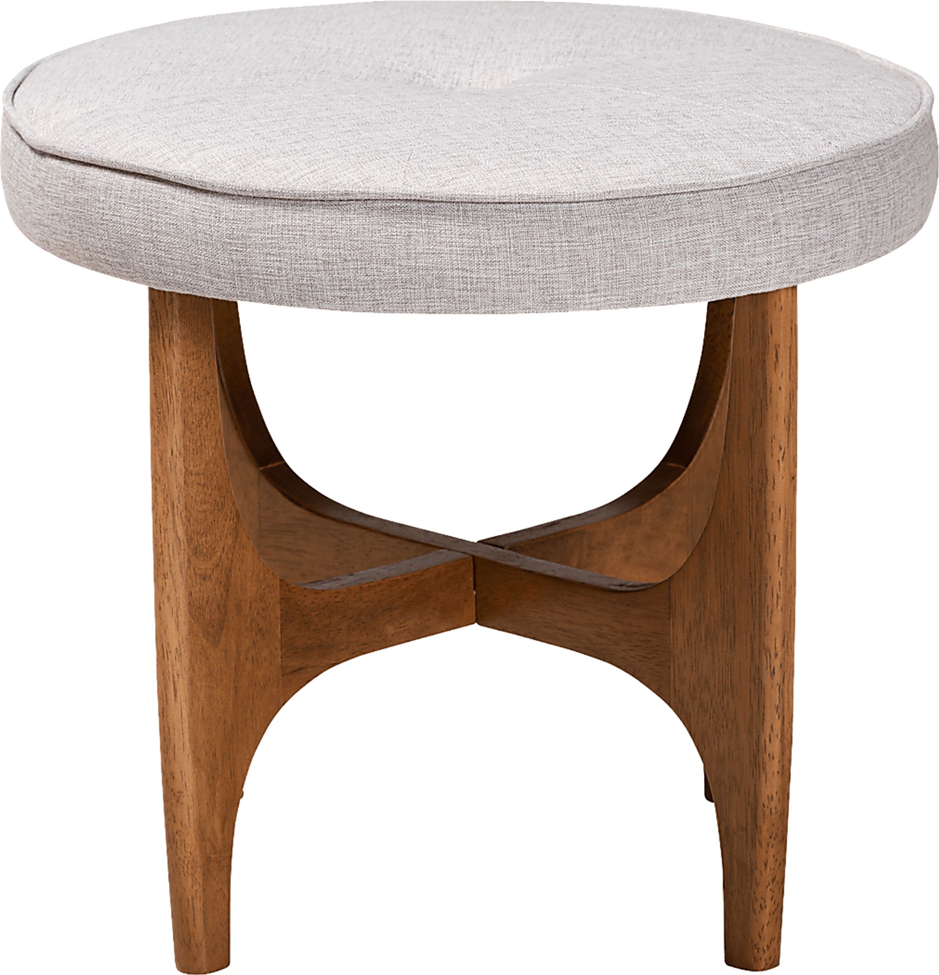 Hovendon Light Gray Ottoman - Image 4