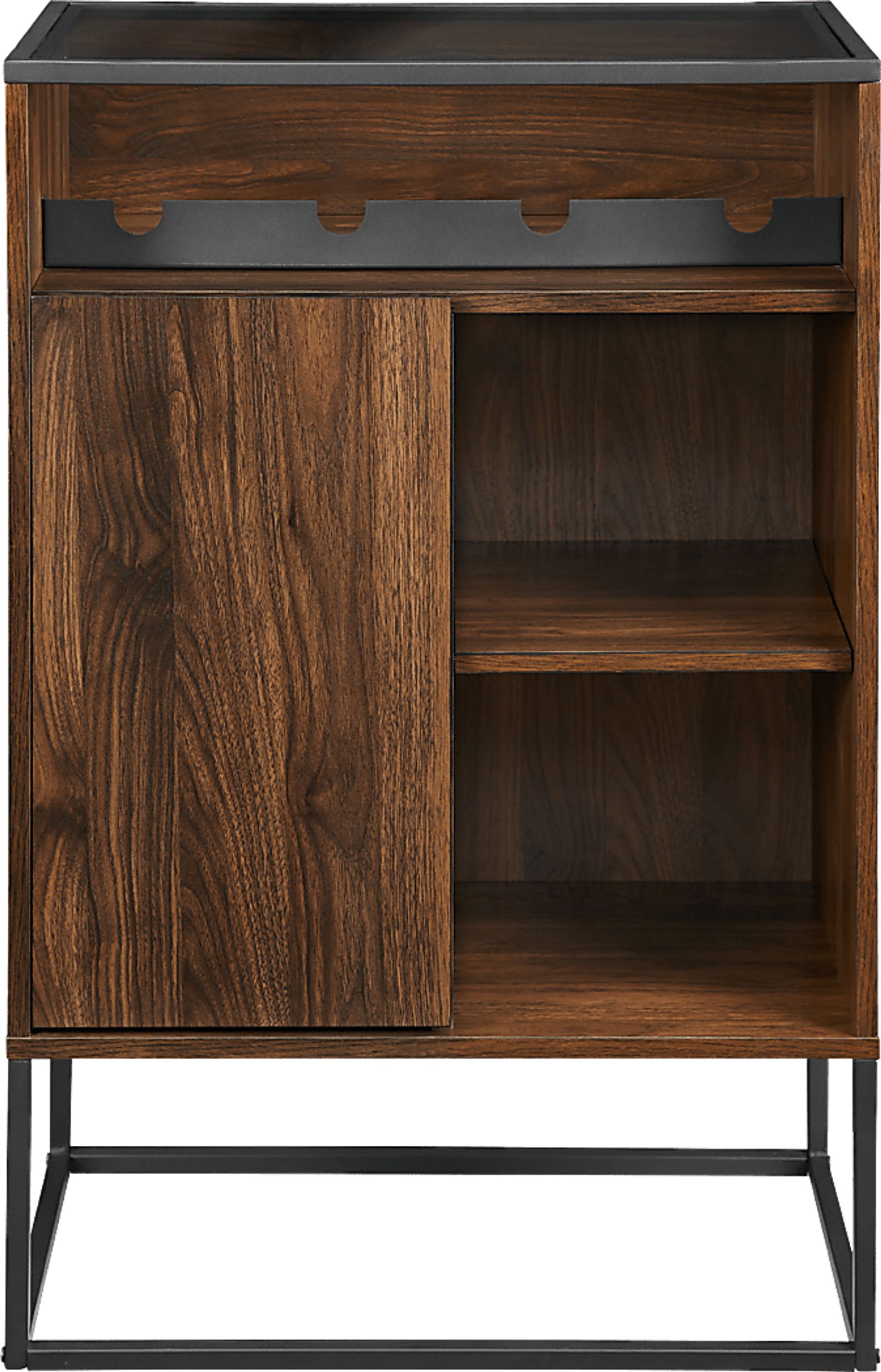 Hovenweep Dark Brown Bar Cabinet - Image 2