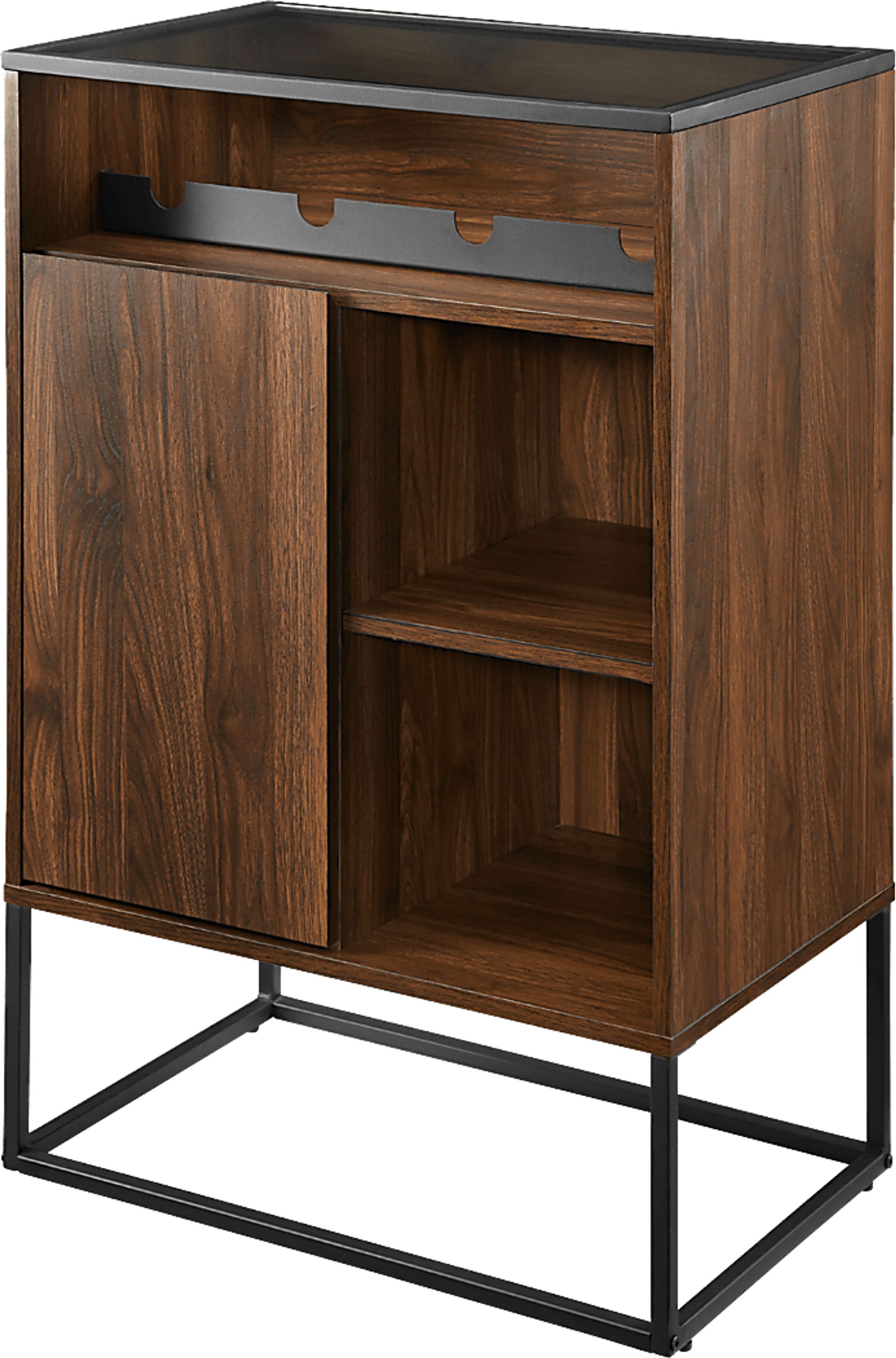 Hovenweep Dark Brown Bar Cabinet - Image 3