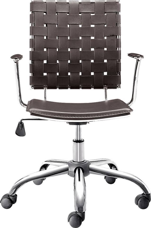Hovey View Brown Desk Chair - Thumbnail - Image 3