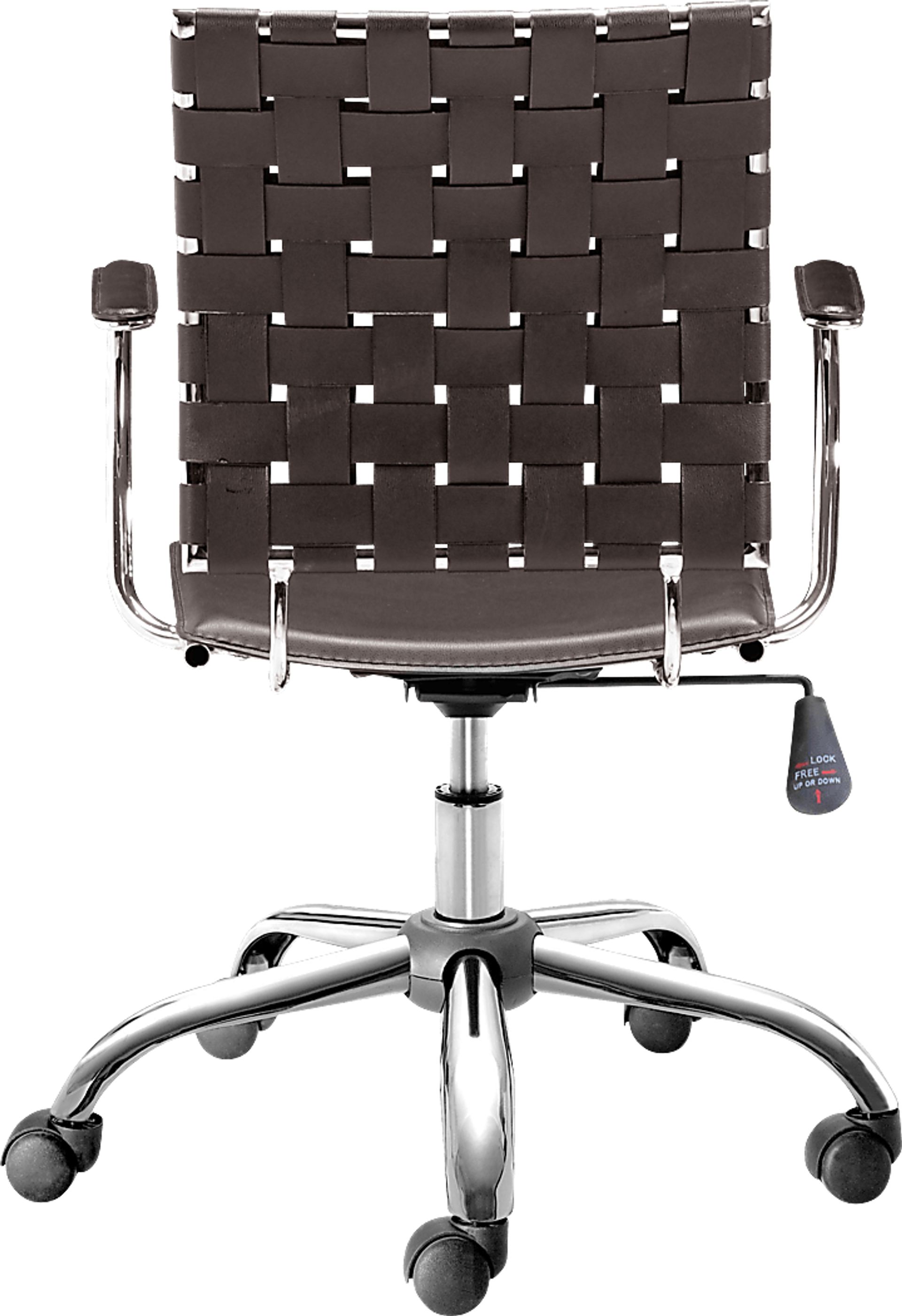 Hovey View Brown Desk Chair - Image 4