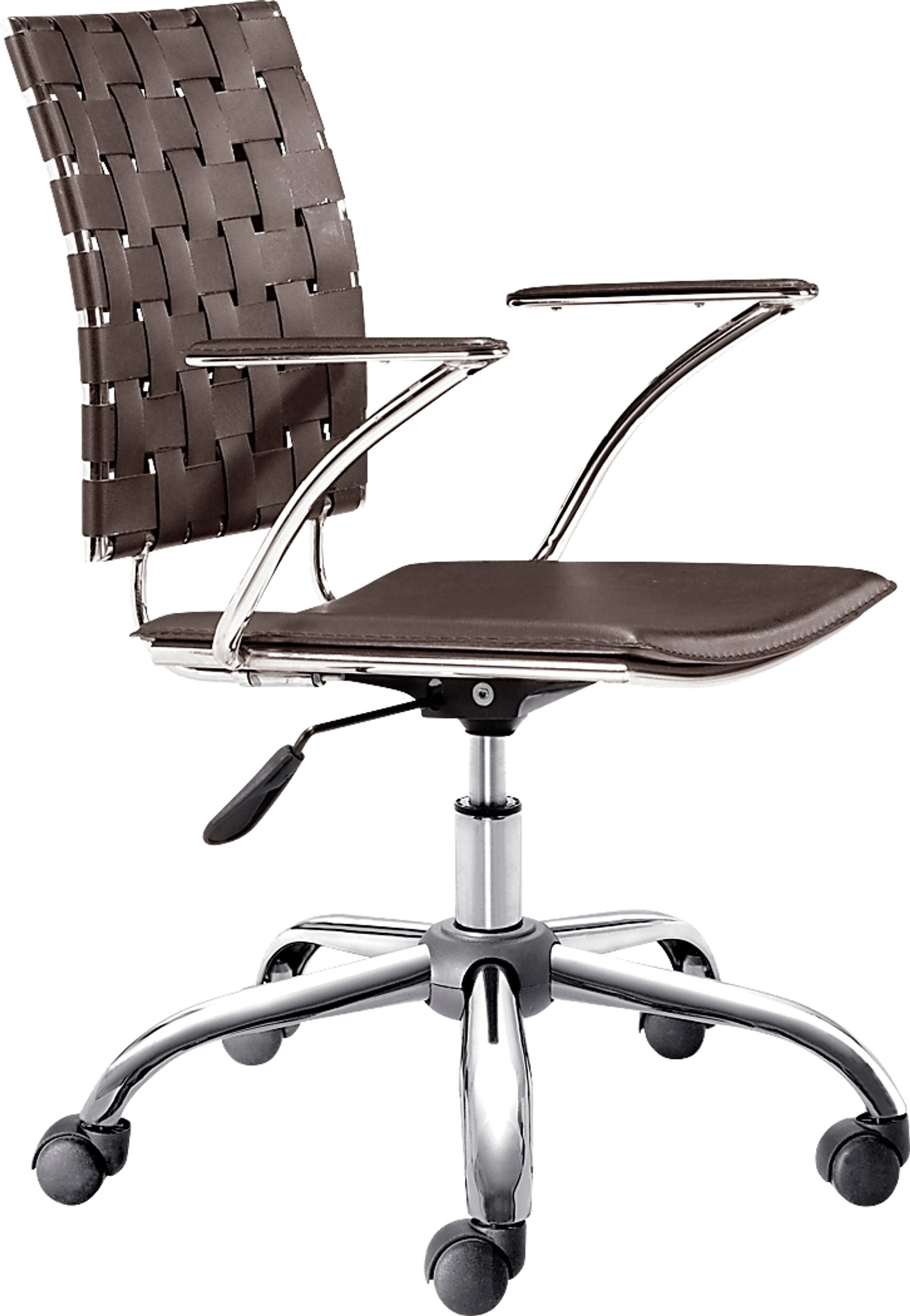 Hovey View Brown Desk Chair - Image 1