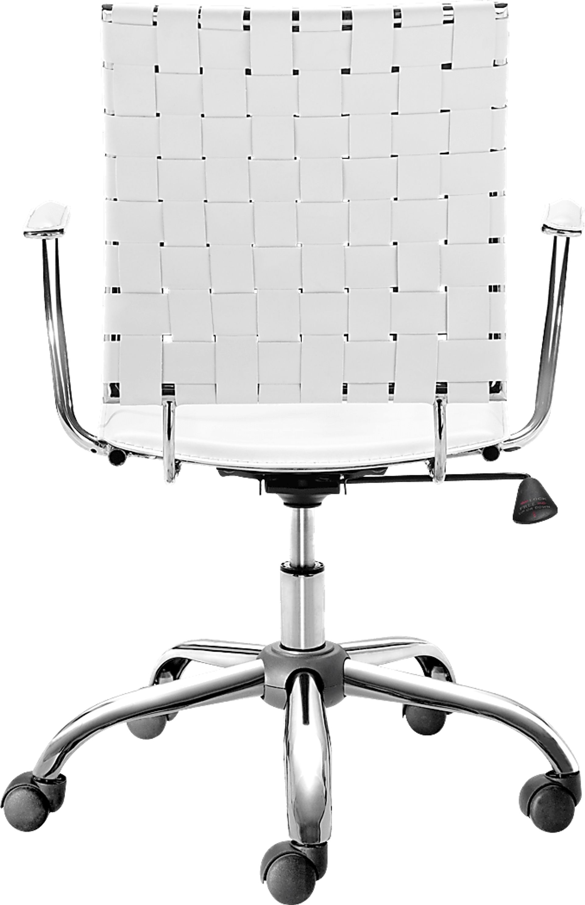 Hovey View White Desk Chair - Image 5