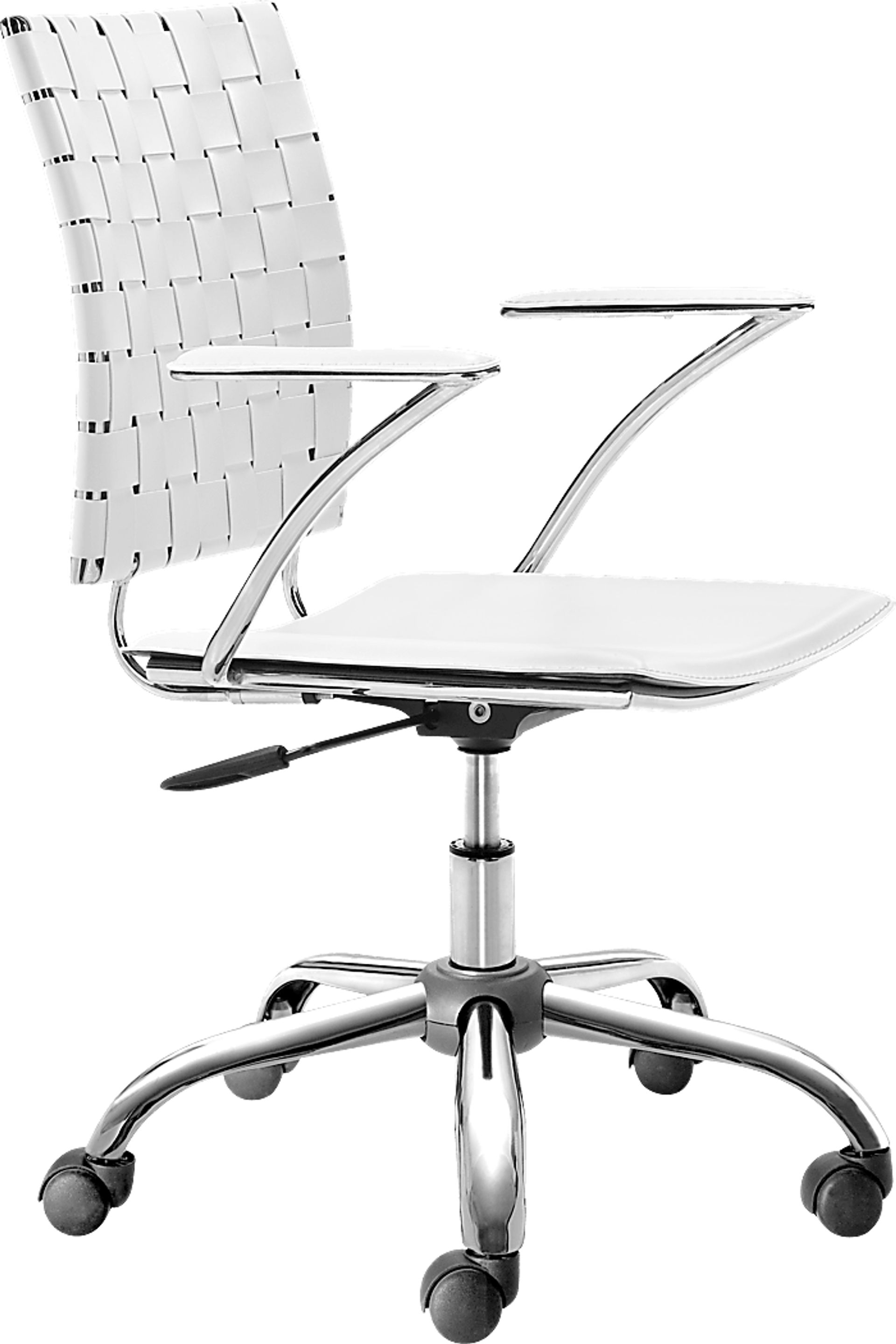 Hovey View White Desk Chair - Image 1