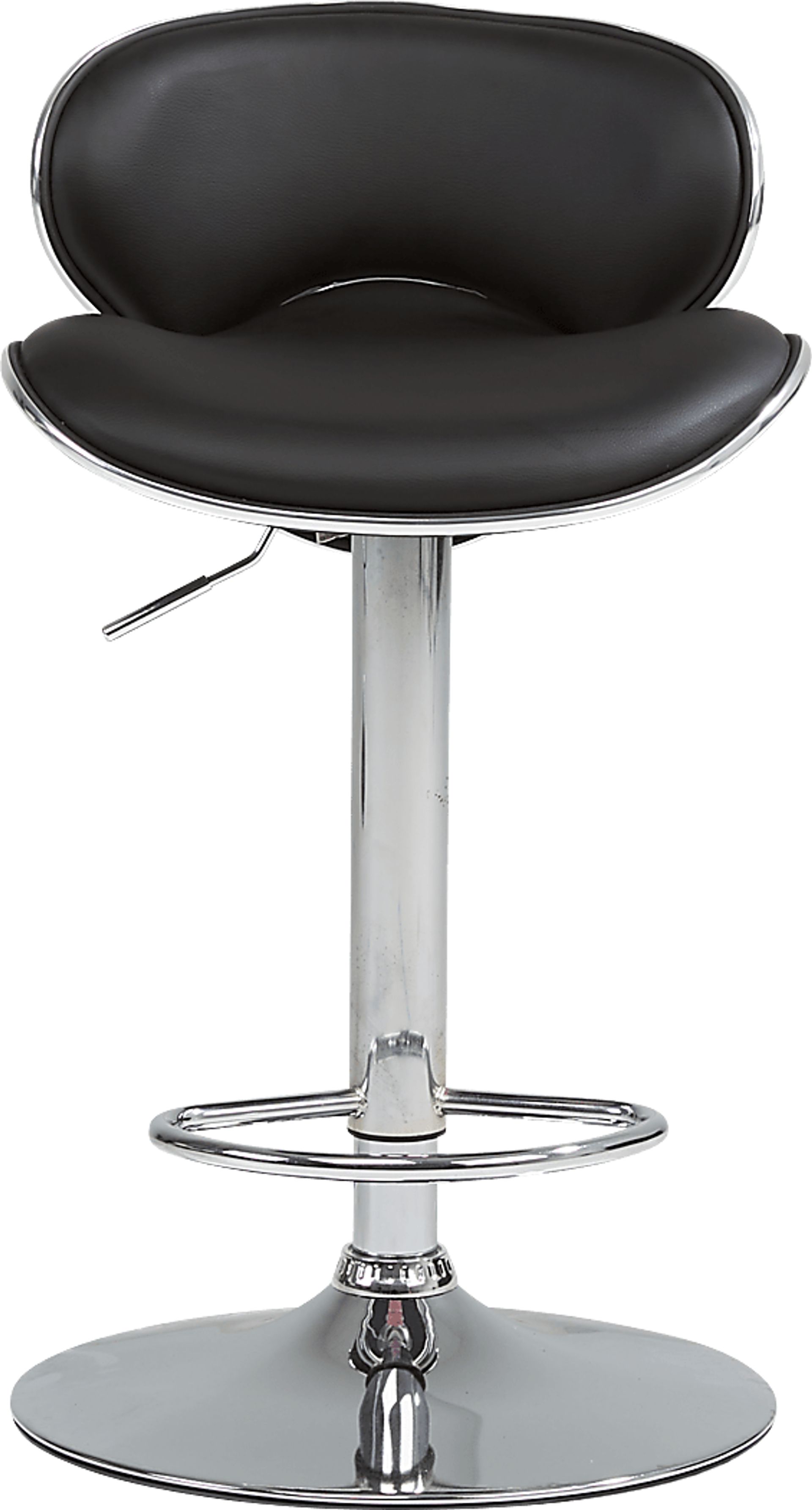 Howell Park Black Adjustable Barstool - Image 2