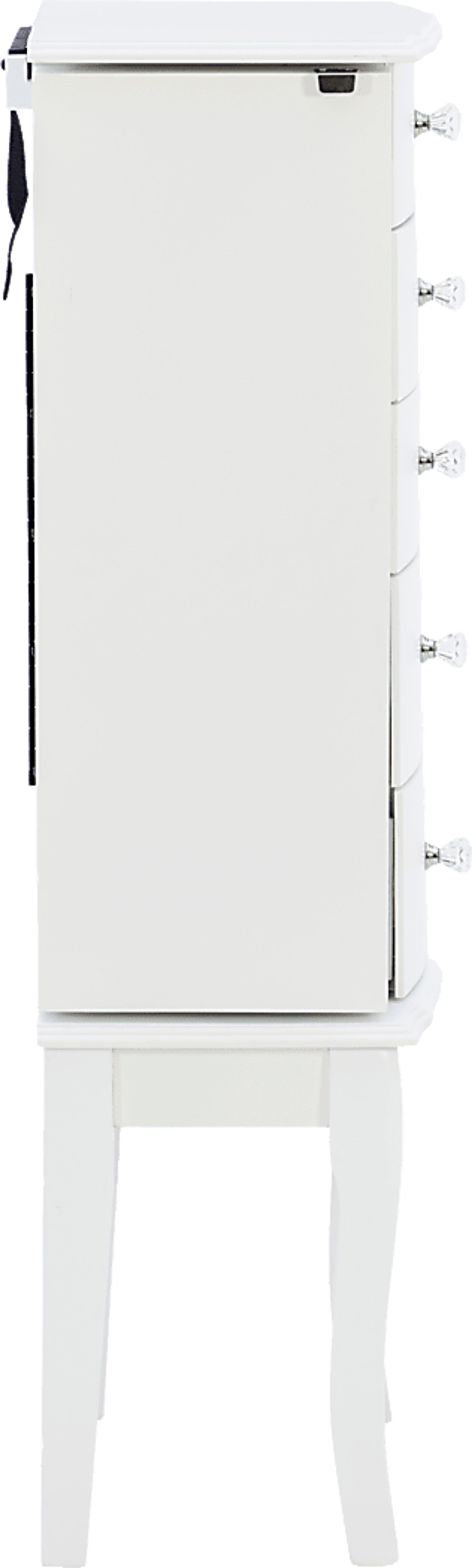 Howison White Jewelry Armoire - Image 5