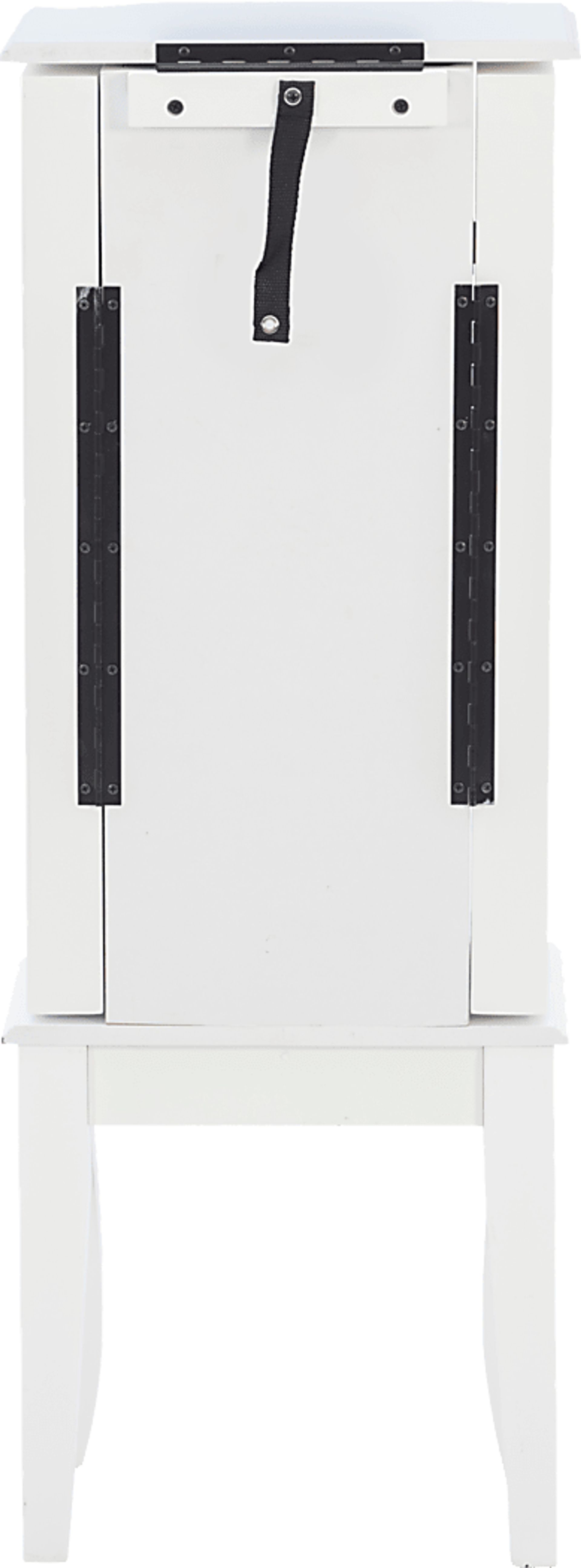 Howison White Jewelry Armoire - Image 7