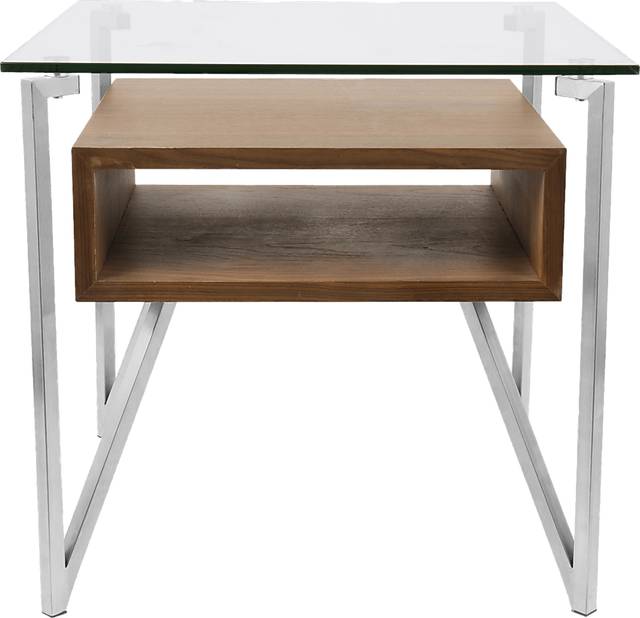 Howlett Walnut End Table - Thumbnail - Image 2