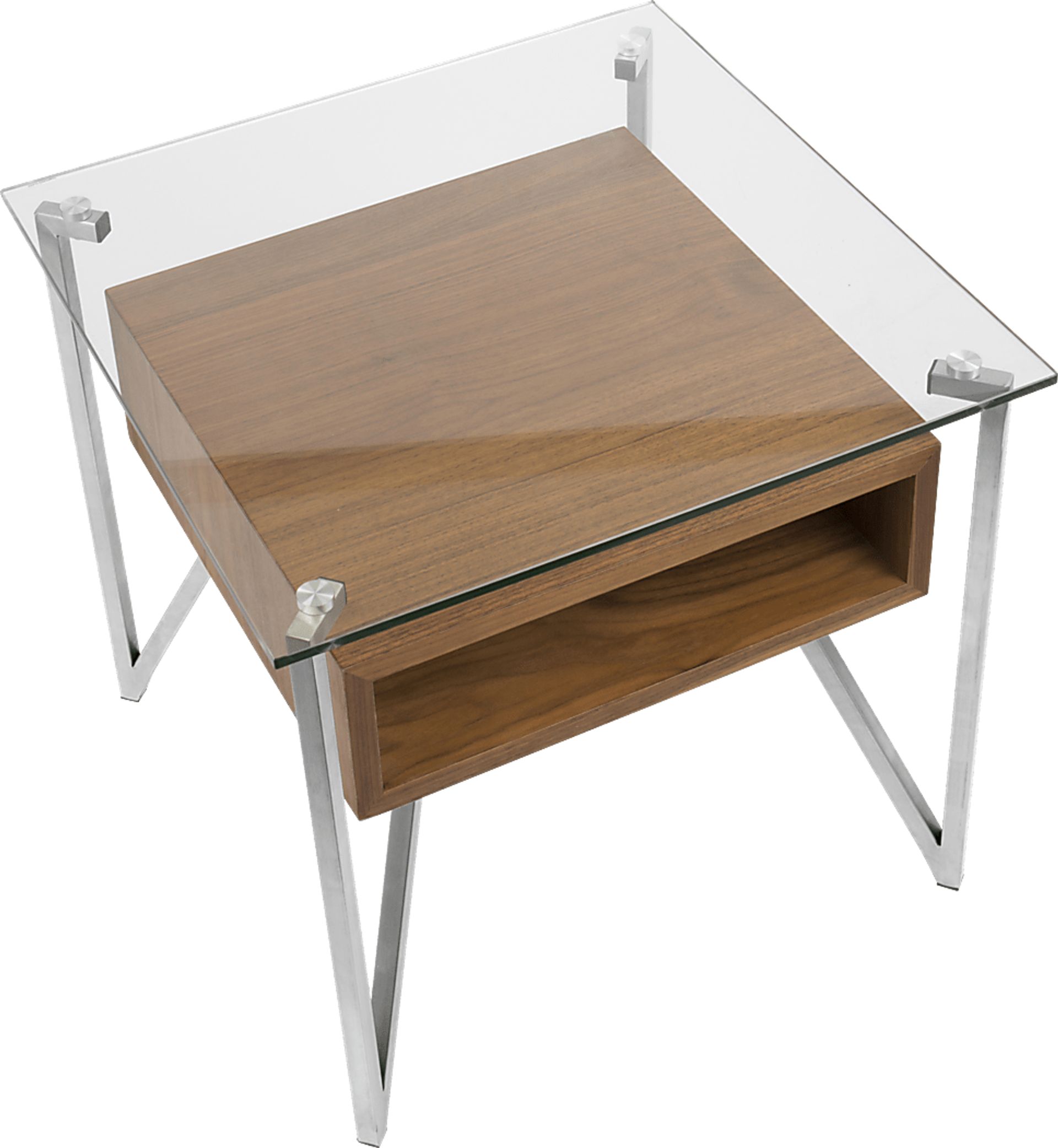 Howlett Walnut End Table - Image 4