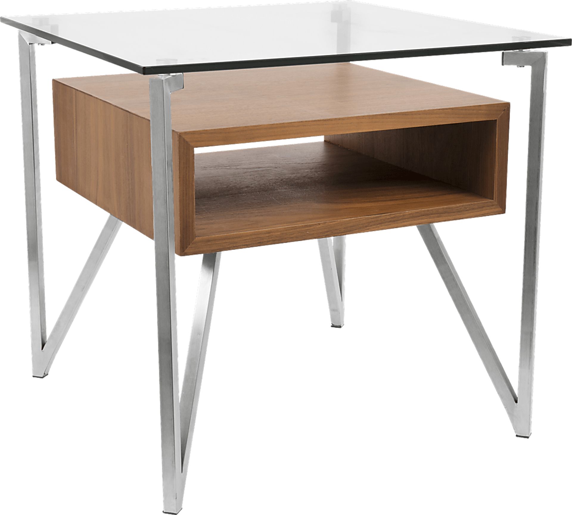 Howlett Walnut End Table - Image 1