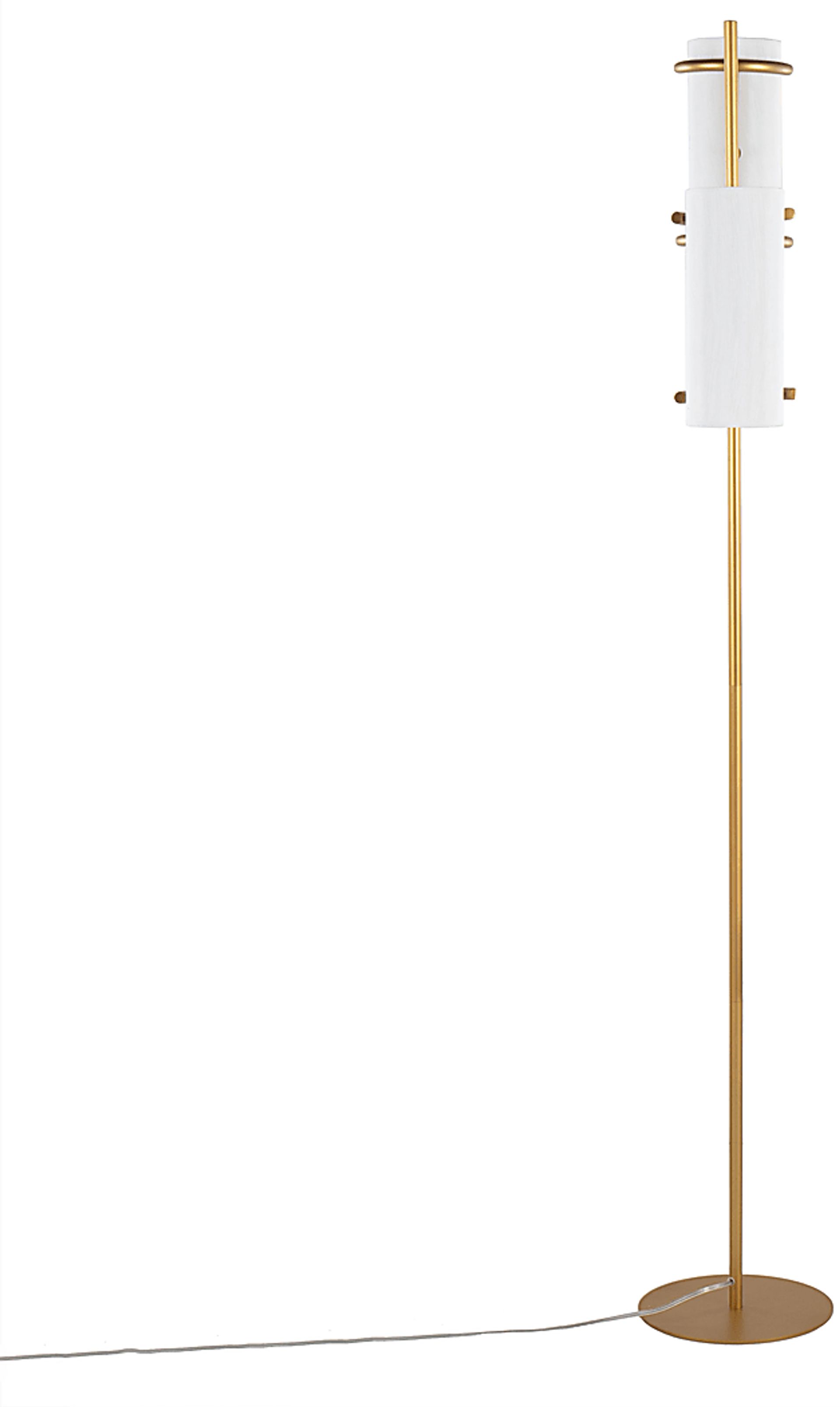 Hoxie Alley Gold Floor Lamp - Image 3