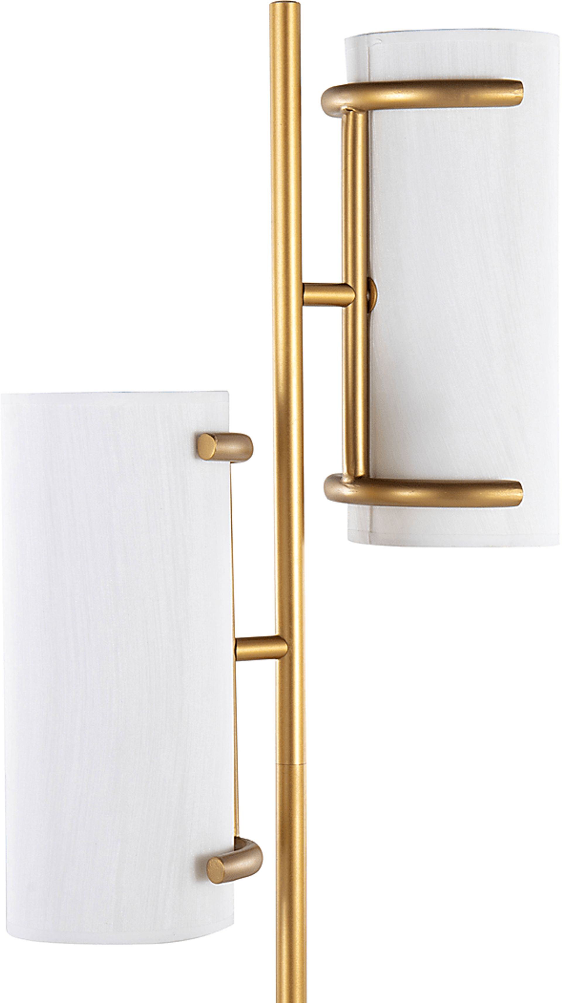 Hoxie Alley Gold Floor Lamp - Image 7