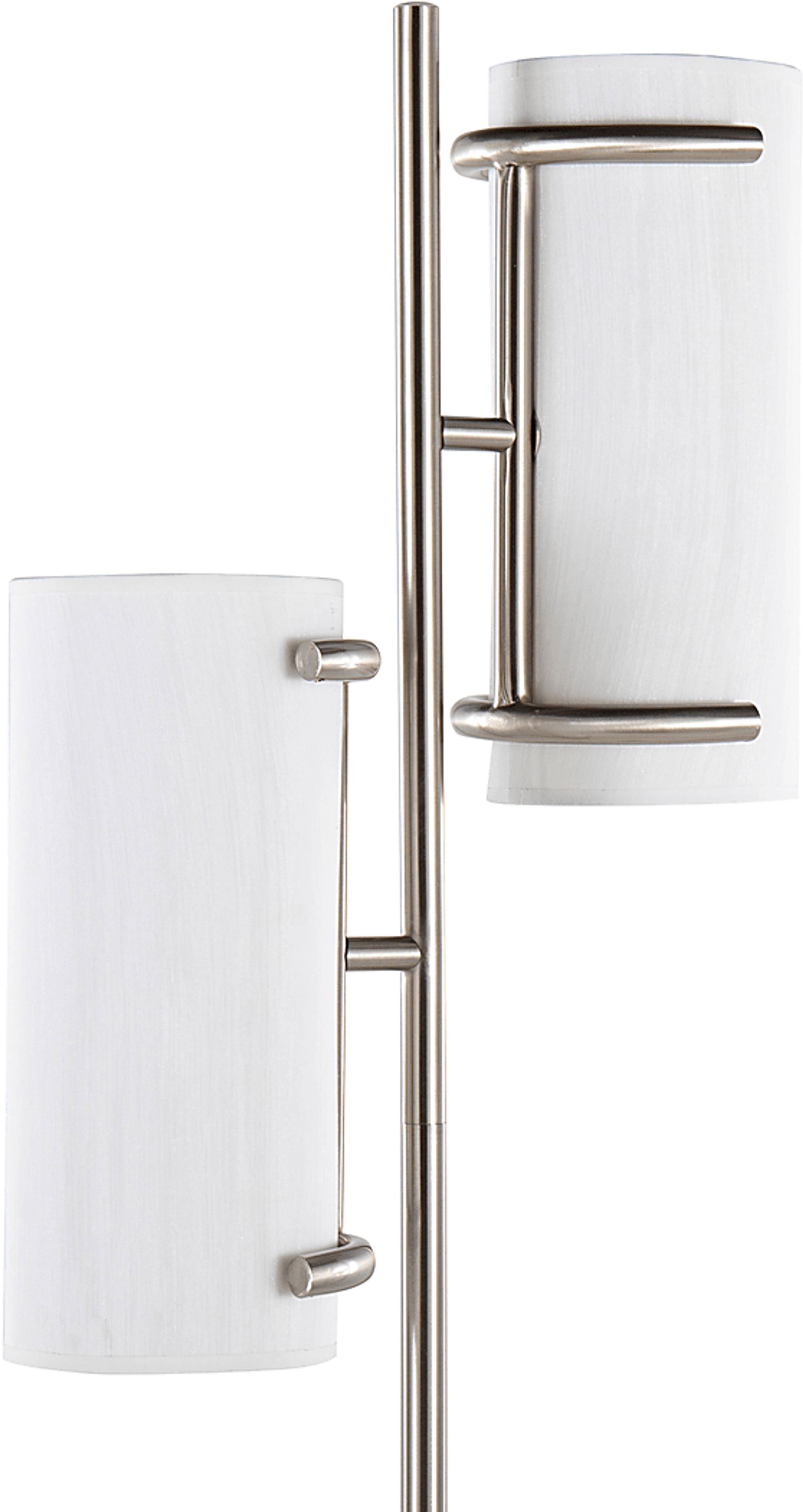 Hoxie Alley Nickel Floor Lamp - Image 7