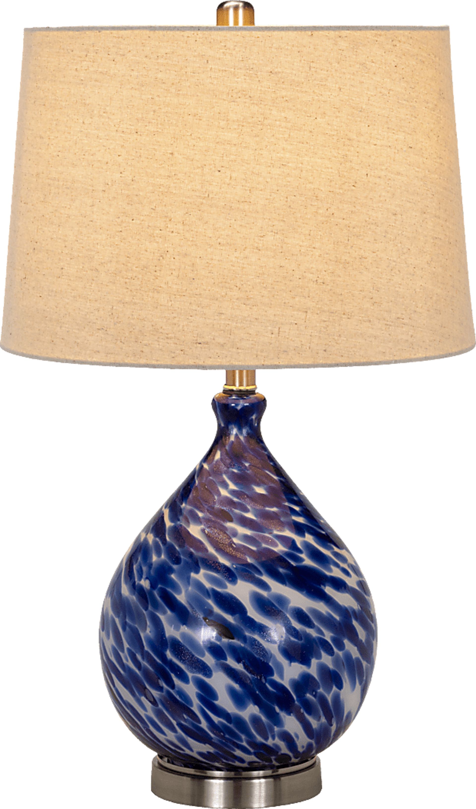 Hoylake Shores Blue Lamp - Image 3