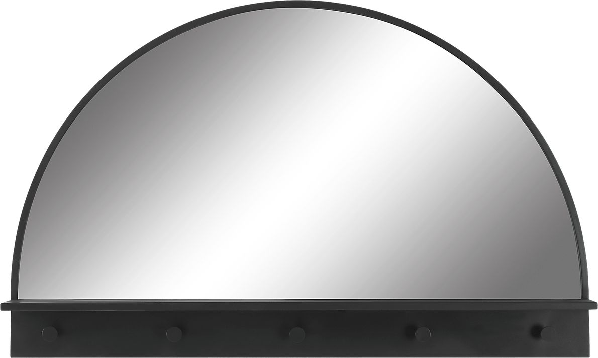 Hoyne Black Wall Mirror Rooms To Go