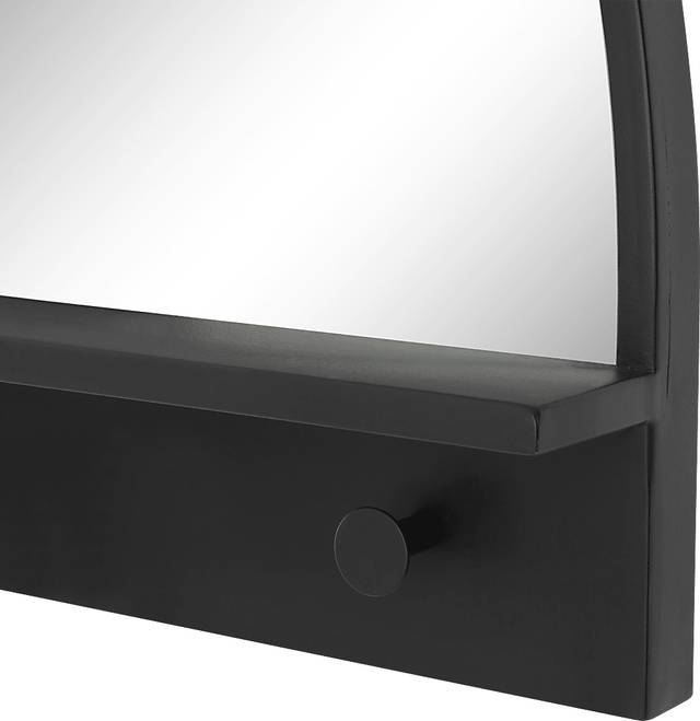 Hoyne Black Wall Mirror - Thumbnail - Image 5