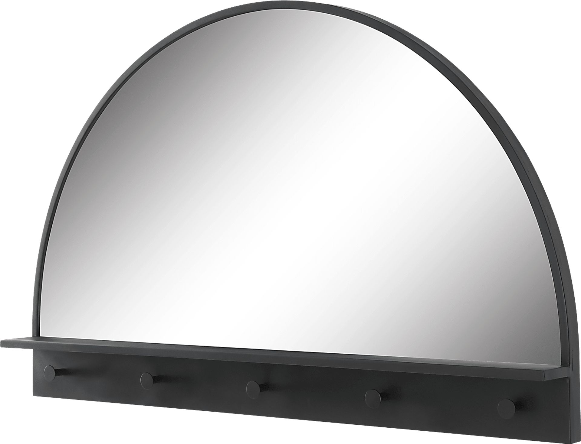 Hoyne Black Wall Mirror - Image 1