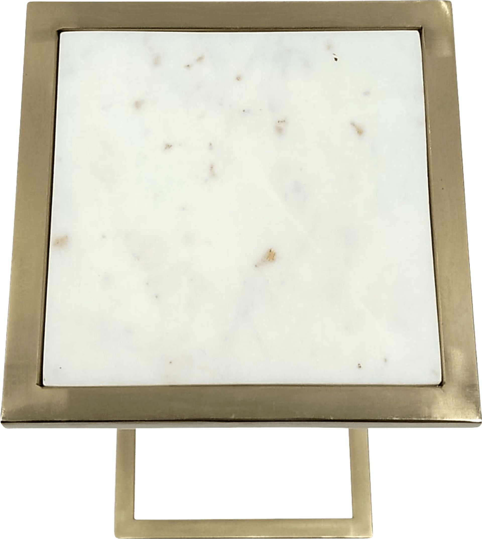 Hryle Gold/White Accent Table - Image 4
