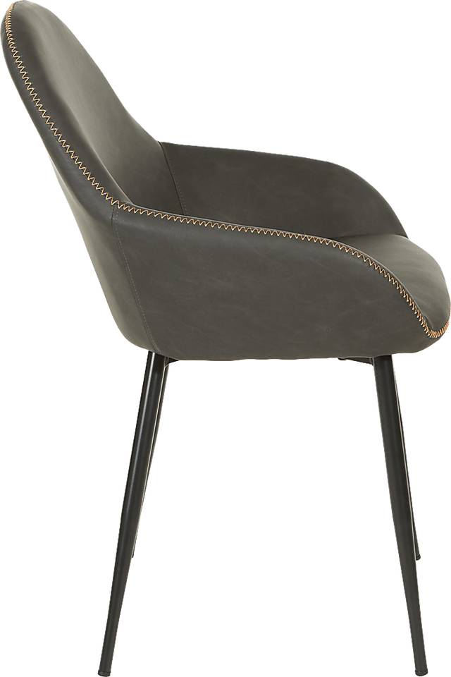 Hubbardton Gray Accent Chair - Thumbnail - Image 4