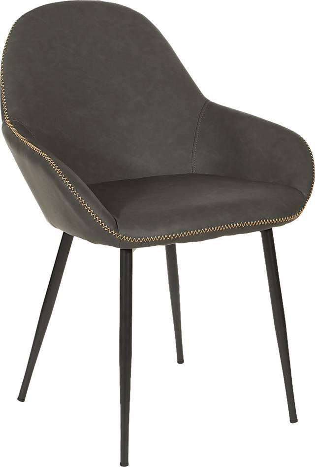Hubbardton Gray Accent Chair - Thumbnail - Image 1