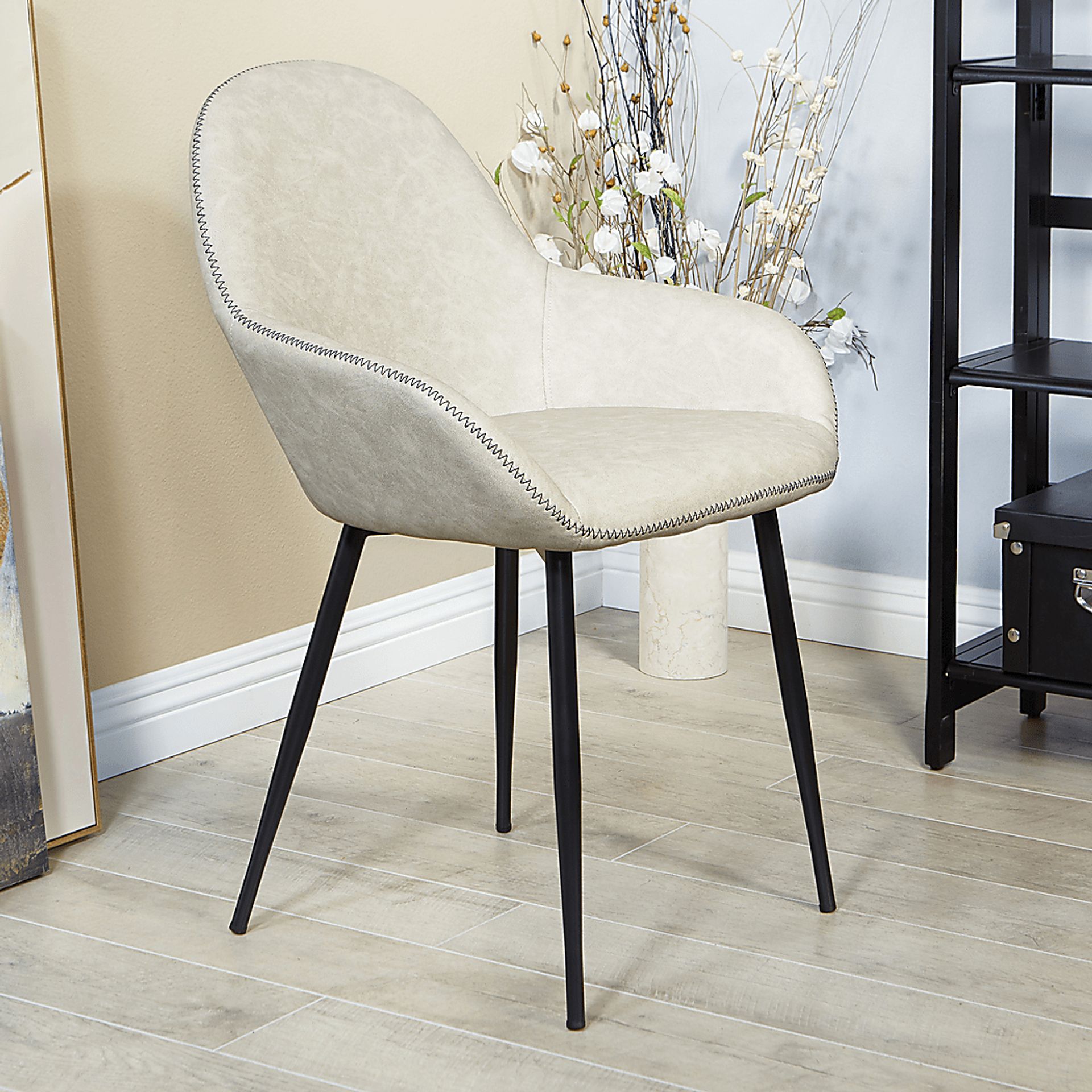 Hubbardton Light Gray Accent Chair - Image 6