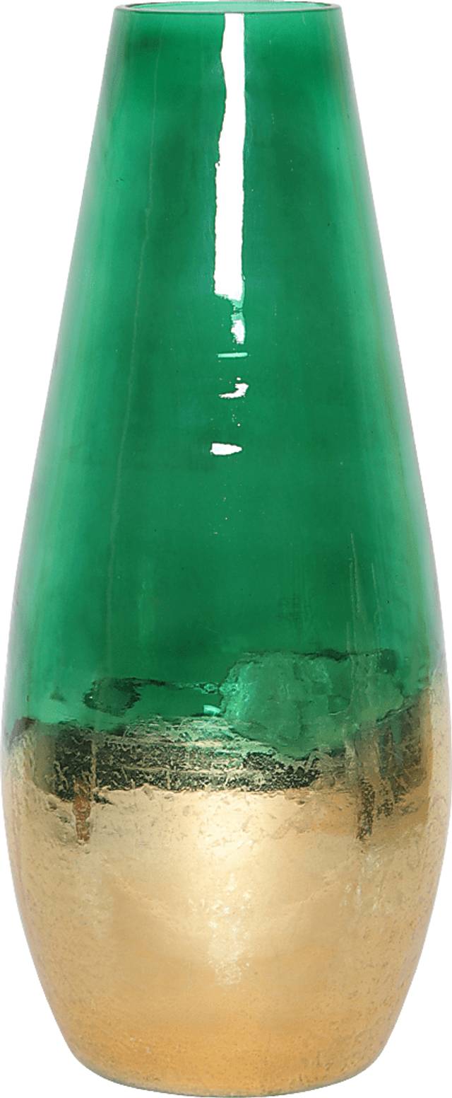 Hublard Green 11 in. Vase - Thumbnail - Image 1