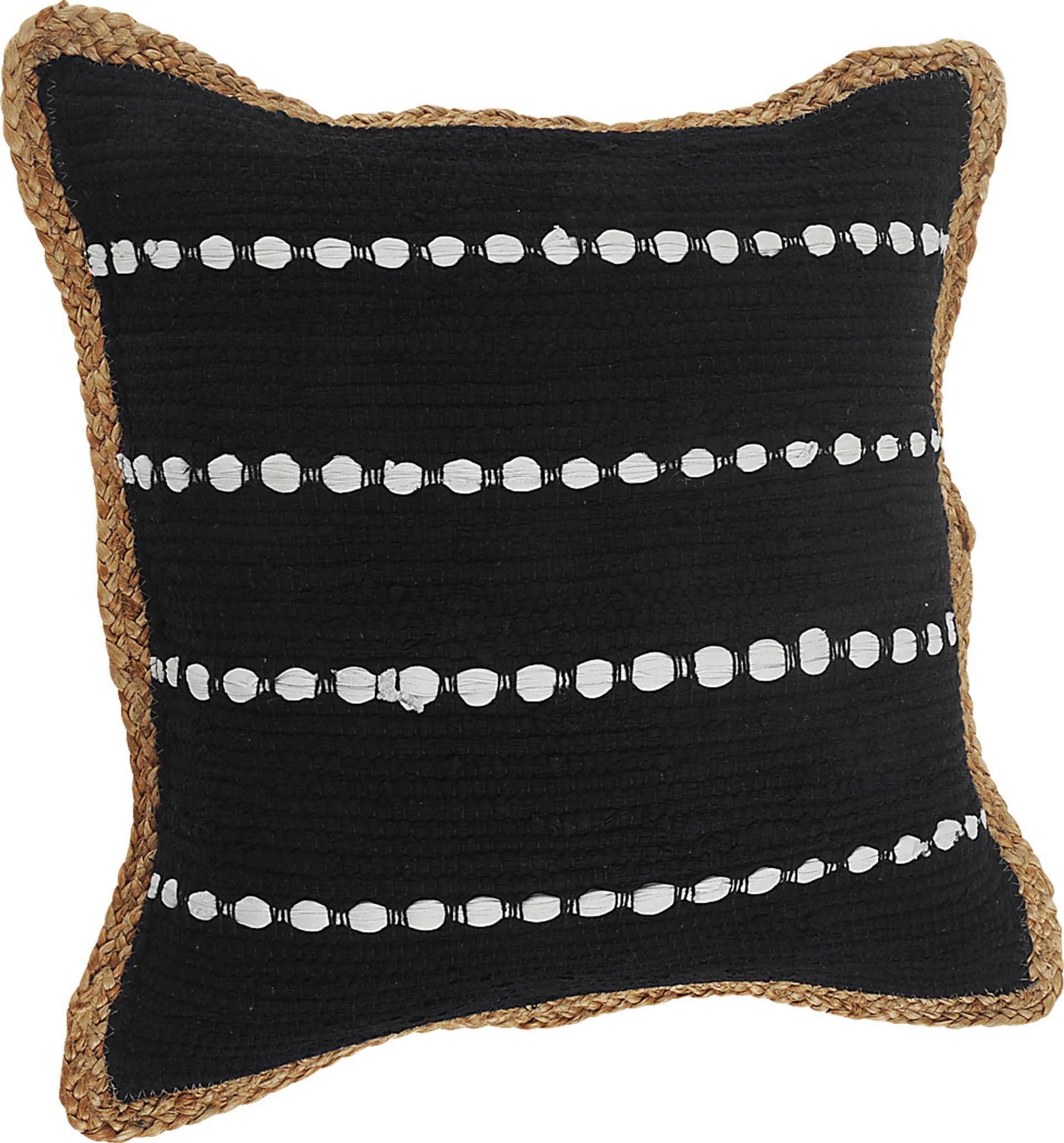 Hudsby Black Pillow, Set of 2 - Image 3