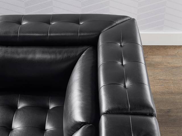 Hudson Heights Black 5 Pc Sectional Living Room - Thumbnail - Image 6