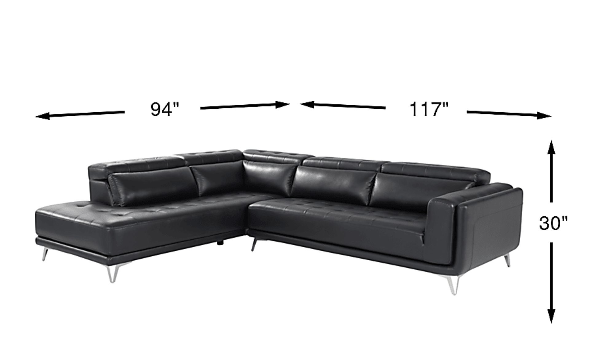 Dimension Image. Please refer to the Dimension Tab on this page for dimension details.