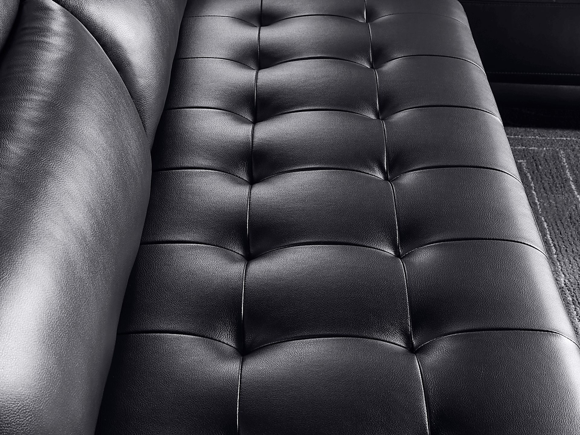 Hudson Heights Black 2 Pc Sectional - Image 12