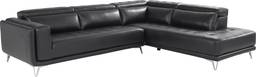 2 pc right arm chaise sectional