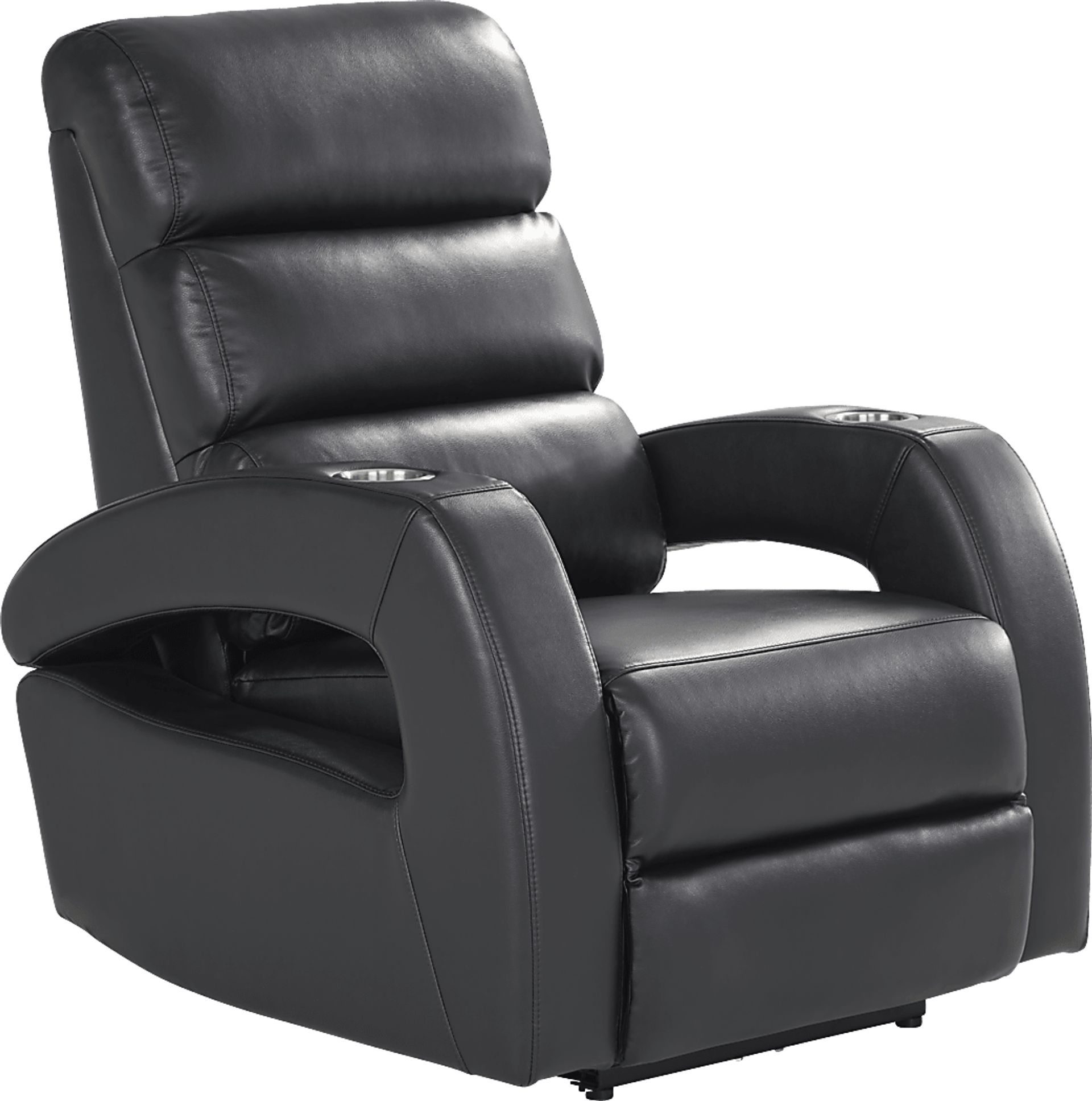 Hudson Heights Black 6 Pc Sectional Living Room - Image 20