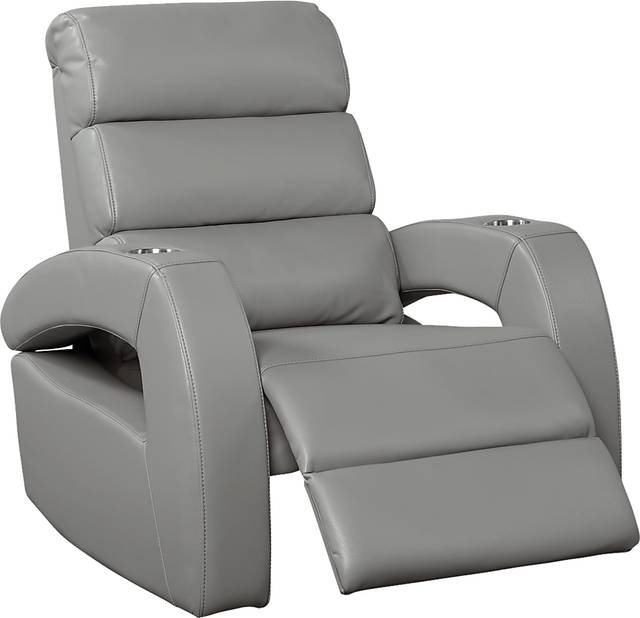 Hudson Heights Dove Power Recliner - Thumbnail - Image 1