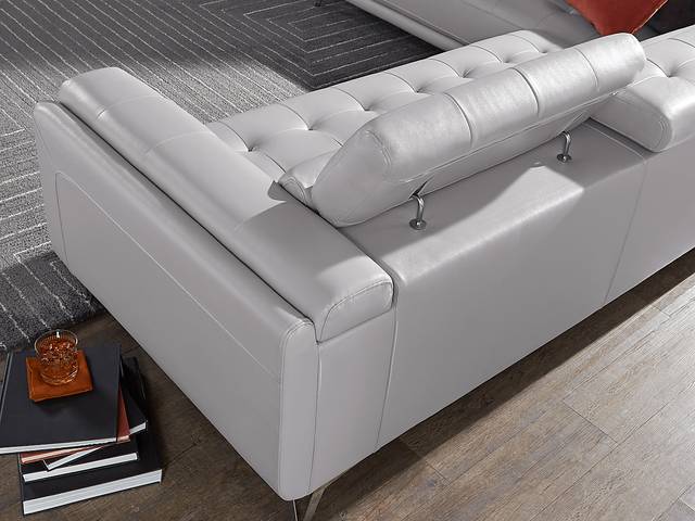 Hudson Heights Platinum 6 Pc Sectional Living Room - Thumbnail - Image 12