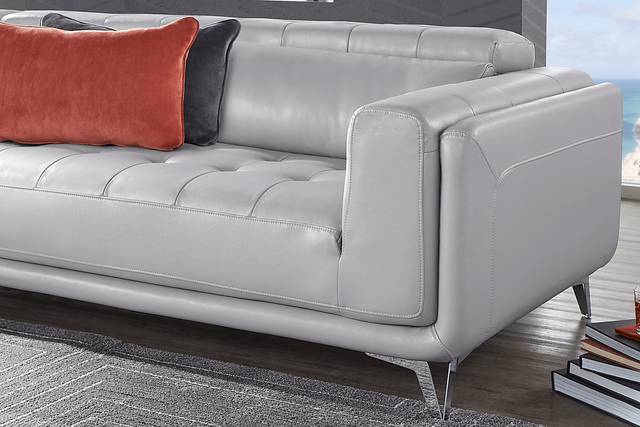 Hudson Heights Platinum 6 Pc Sectional Living Room - Thumbnail - Image 7