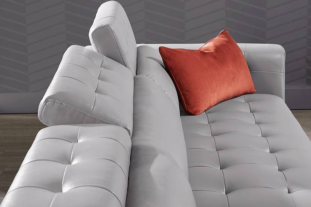 Hudson Heights Platinum 6 Pc Sectional Living Room - Thumbnail - Image 10
