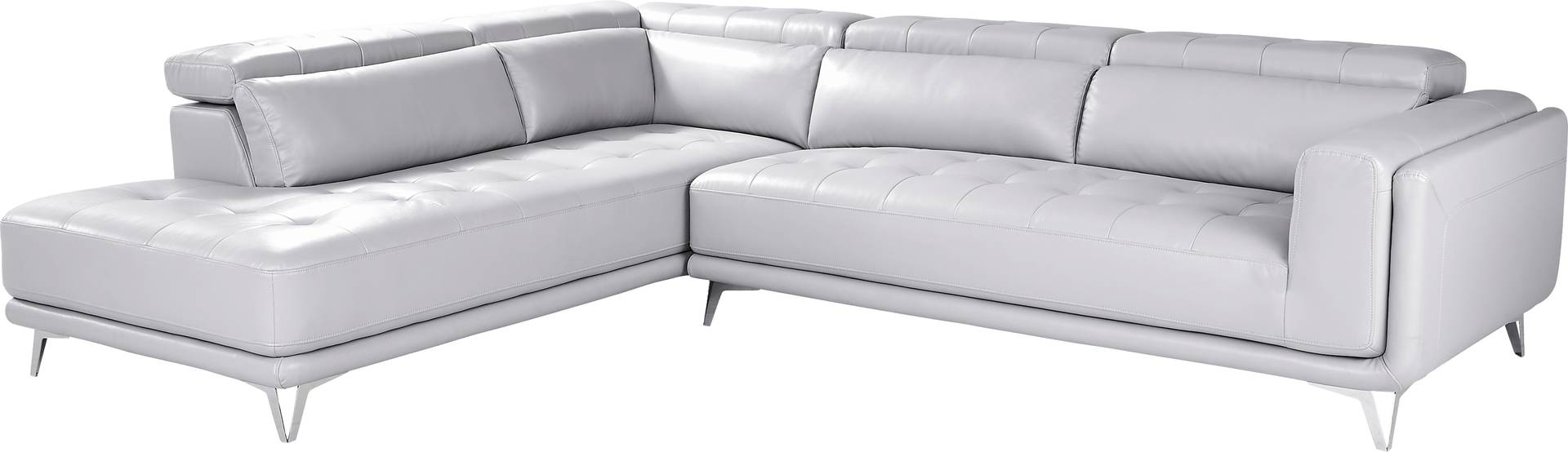 2 pc left arm chaise sectional