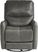 Hudson Place Leather Triple Power Swivel Recliner