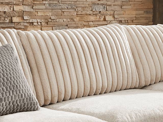 Hudson Street Beige 6 Pc Sectional Living Room - Thumbnail - Image 8